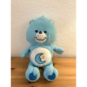 VTG Care Bears Bedtime Bear 11" Plush 2005 Stuffed Animal Soft Toy Play Along